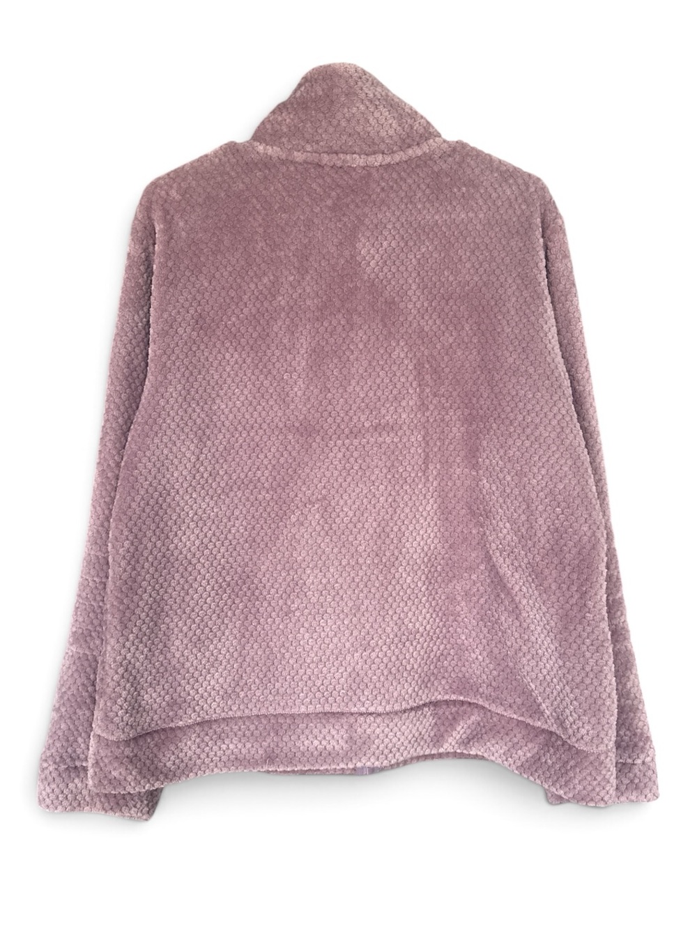 Free Country Women’s XL Plush Zip-Up Jacket in light purple - Picture 3 of 5